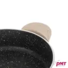تابه 2 دسته گرانیتی پی ام تی سایز 24
