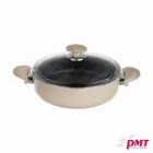 تابه 2 دسته گرانیتی پی ام تی سایز 26