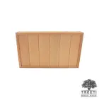 سینی چوبی تیریتی طرح ژاپنی دسته دار سایز کوچک B3620