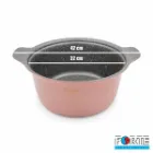 قابلمه سایز 32 کاترینا فورته رزگلد