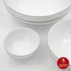 سرویس 13 پارچه پیاله چینی زرین  ایتالیا اف طرح هدیه پلاتینی