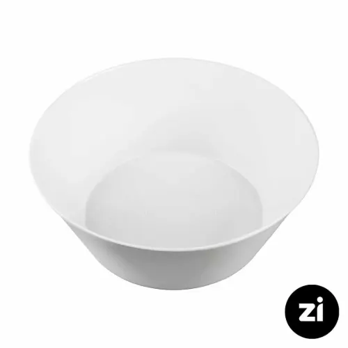 پیاله چینی زرین Zi فرم اس سفید سایز 24