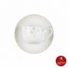 سرویس 12 پارچه چای خوری چینی زرین طرح کامومیلا