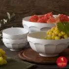 سرویس 13 پارچه پیاله چینی زرین نئوکلاسیک طرح دلسا