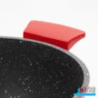 قابلمه گرانیتی فورته سایز 24 اسکار پلاس قرمز