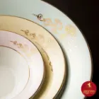 سرویس غذاخوری چینی زرین شهرزاد طرح برلیانت کوئین 6 نفره
