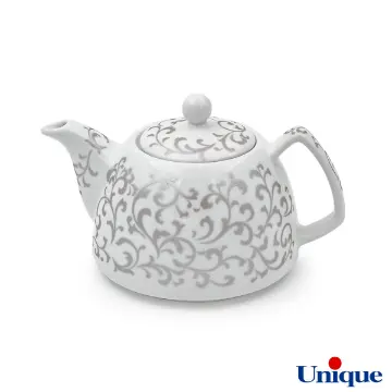 قوری چینی یونیک UN-7542 مدل اسلیمی
