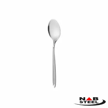 قاشق مربا خوری ناب استیل مدل پالرمو استیل مات