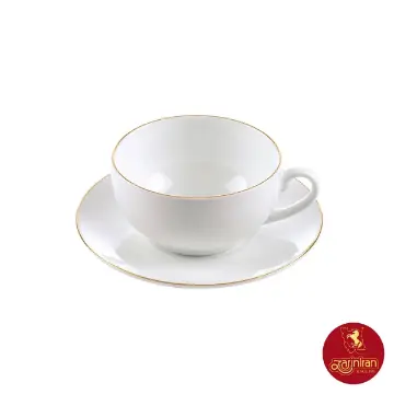 سرویس 12 پارچه سرو کاپوچینو چینی زرین طرح زرین