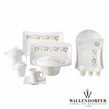 سرویس چینی والندورفر Wallendorfer کواترو طرح پریماورا 12 نفره
