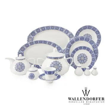 قیمت سرویس چینی 12 نفره شهرزاد طرح سلطانیه طلایی والندورفر Wallendorfer