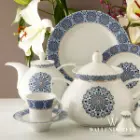 ترکیب سرویس چینی والندورفر Wallendorfer سلطانیه طلایی