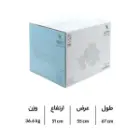 بسته بندی سرویس چینی والندورفر Wallendorfer شهرزاد طرح چوگان 12 نفره
