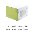 بسته بندی سرویس چینی والندورفر Wallendorfer کواترو طرح آرمیتاژ فیروزه ای 12 نفره