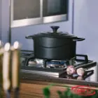 سرویس قابلمه چدن 8 پارچه نالینو مدل Tekla تکلا (جعبه چوبی)