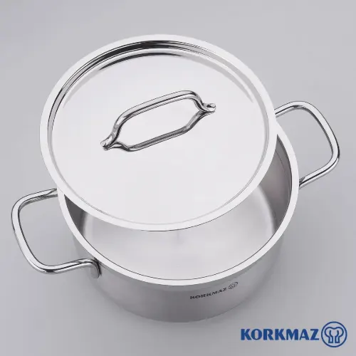 سرویس قابلمه استیل کرکماز 9 پارچه A1660