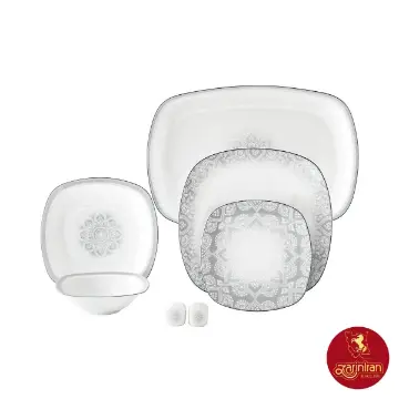 سرویس چینی زرین کواترو طرح ادلین توسی 6 نفره