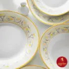 چینی زرین سرویس 6 نفره شهرزاد طرح جنوا