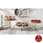 چینی زرین ظرف کیک پایه کوتاه