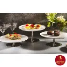 چینی زرین ظرف کیک پایه کوتاه