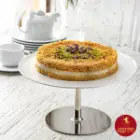 چینی زرین ظرف کیک پایه کوتاه