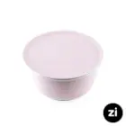 پیاله در دار چینی زرین زی سایز بزرگ پاستل صورتی