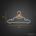 رخت آویز گردان مروارید لیمون 4 عددی