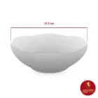 چینی زرین سرویس قاب و قدح هگزان طرح فلورانس