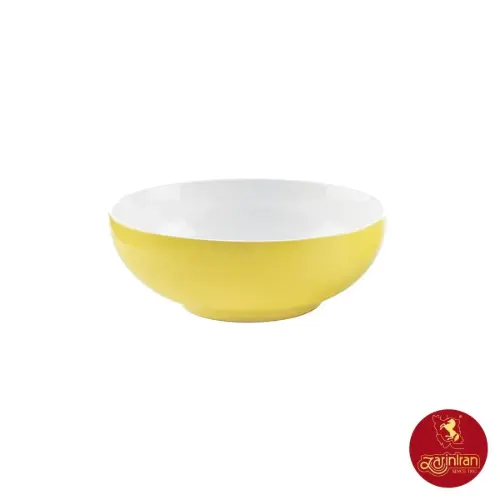 پیاله چینی زرین ایتالیا اف طرح آفتاب سایز 22