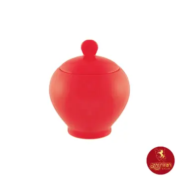 قندان چینی زرین ایتالیا اف طرح گیلاس