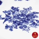 قاب و قدح چینی زرین هگزان طرح فلورانس