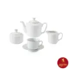 سرویس 12 نفره چینی زرین قالب رادیانس طرح زرین لب طلایی