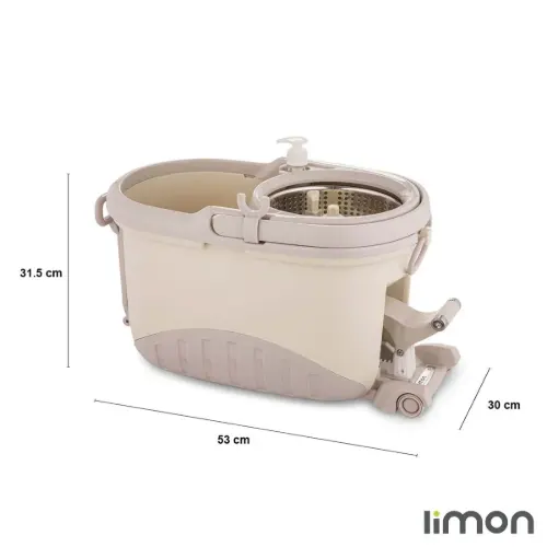 سطل و تی چرخشی پدالی لیمون کرپ