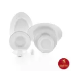 قیمت چینی زرین سرویس 6 نفره غذاخوری ایتالیا اف طرح سمن