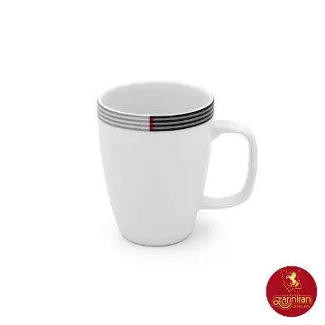 ماگ دسته دار چینی زرین سوئدی طرح وگاس