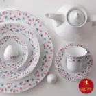 سرویس چینی زرین شهرزاد طرح باغستان با کیفیت بالا