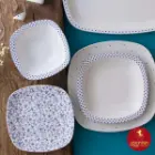 سرویس چینی زرین کواترو طرح ورنیکا 6 نفره