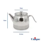 کتری و قوری تک دسته یونیک UN-7290