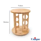 ادویه 12 تایی گردان ایستاده چوبی یونیک UN-6107