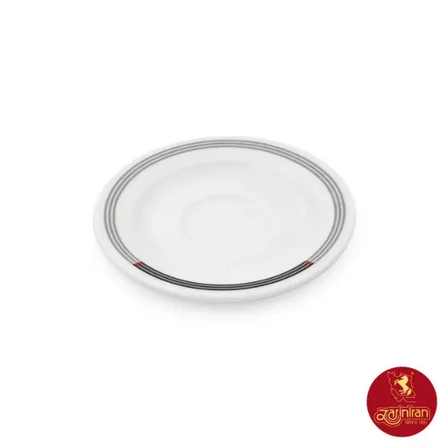 نعلبکی چینی زرین هتلی 49 سایز 13 طرح وگاس