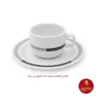 فنجان چینی زرین هتلی 49 سایز 8 طرح وگاس