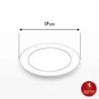 بشقاب تخت چینی زرین سایز 16 طرح آسمان 6 عددی