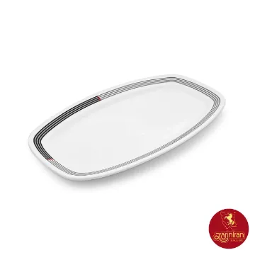 دیس کباب متوسط چینی زرین هتلی 49 سایز 36 طرح وگاس