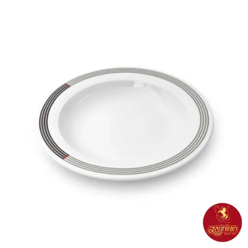 بشقاب گود چینی زرین هتلی 49 سایز 23 طرح وگاس