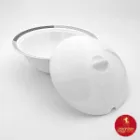 سوپ خوری چینی زرین هتلی 49 با شیار ملاقه 1650 سی سی طرح وگاس