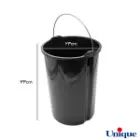 سطل داخلی سطل زباله استیل 12 لیتری یونیک UN-4498