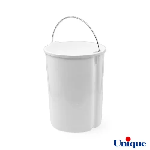 سطل زباله 16 لیتر سفید یونیک UN-4130