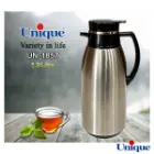 فلاسک 1.9 لیتر استیل شیشه صورتی یونیک UN-1857