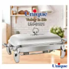 سوفله خوری یونیک مستطیل بزرگ پافیلی کروم UN-3101