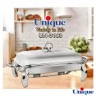 سوفله خوری یونیک مستطیل متوسط پافیلی کروم UN-3103